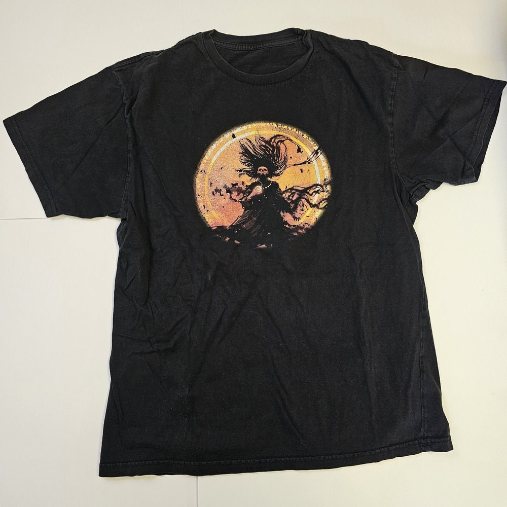 REAPER Band Death Rattle Black Vintage T-shirt Heavy Death Metal Skull (0038)